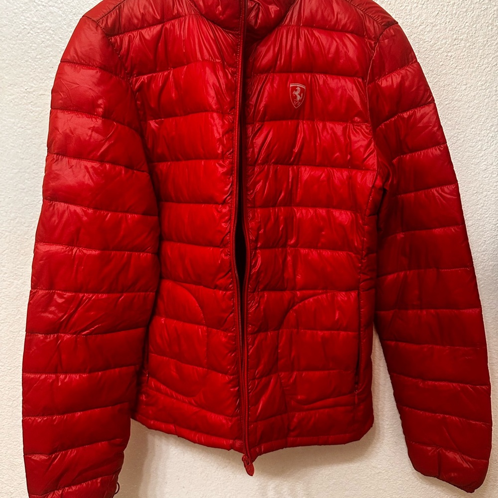 Red Puffer Jacket